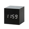 Minimalistisk Digital LED Väckarklocka med Röststyrning