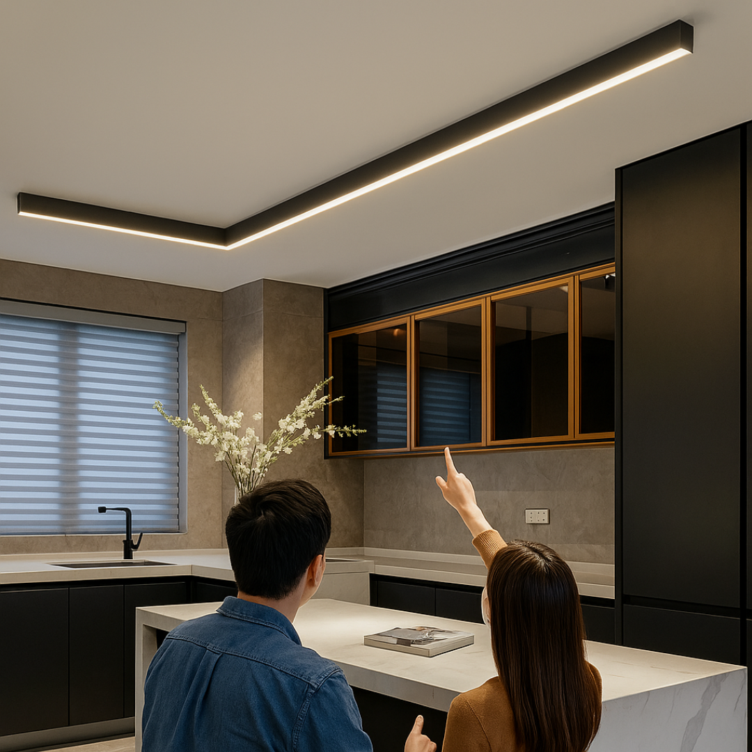 Modern LED Taklampa - Energieffektiv Design