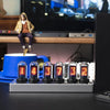 Vertikal LED Nixie Skrivbordsklocka – Chronix