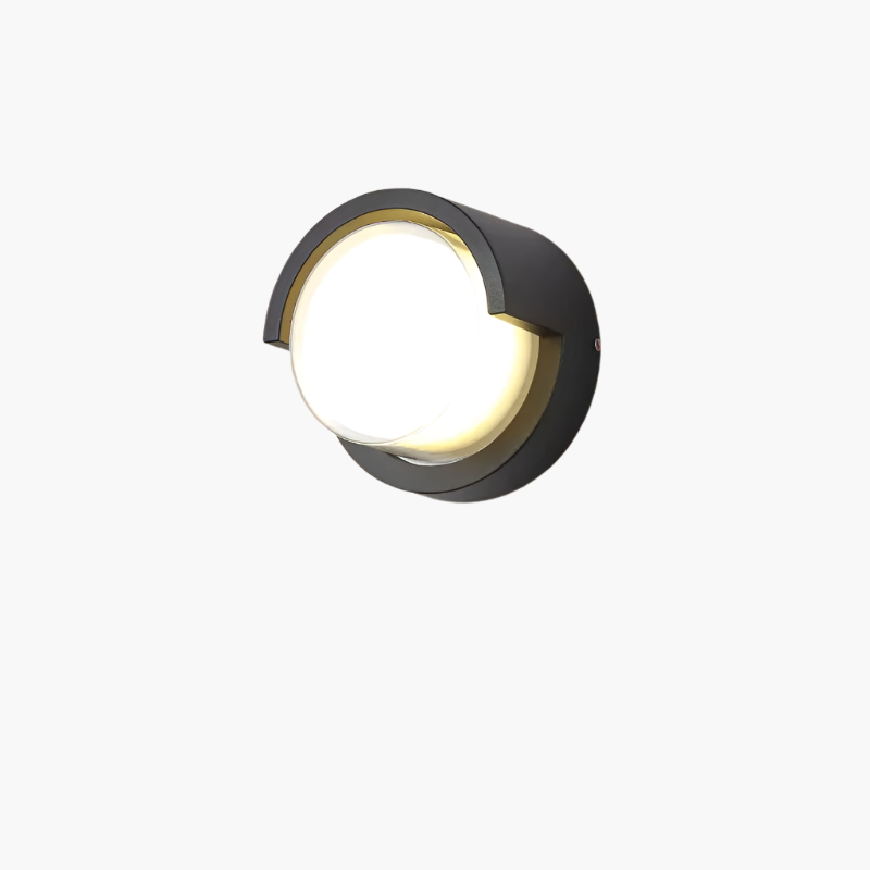 Utomhus Vägglampa med Rörelsesensor – Modern Design