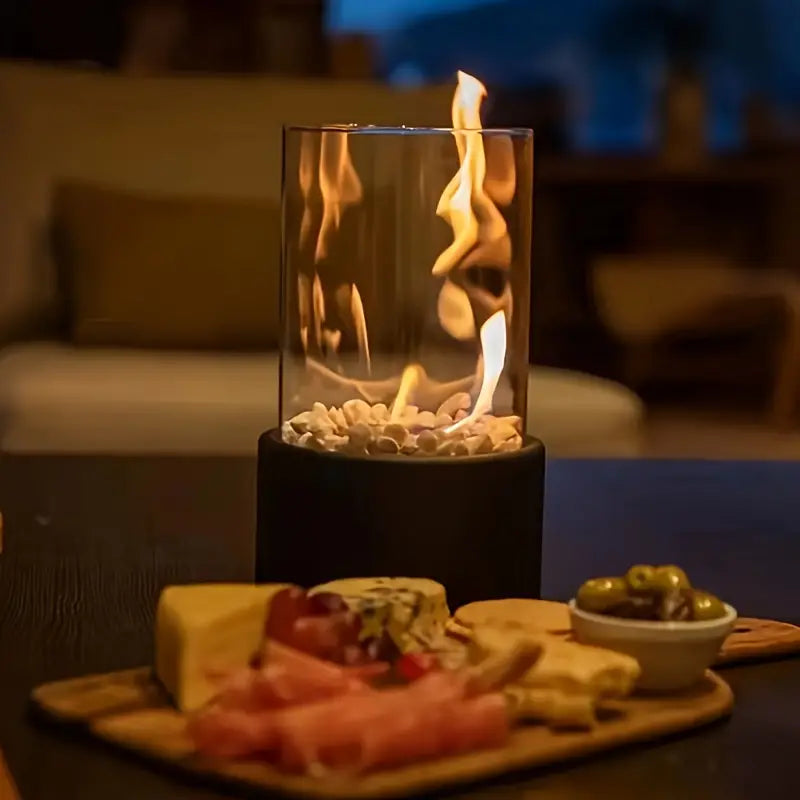 Modern Bärbar Doftfri Bordskamin