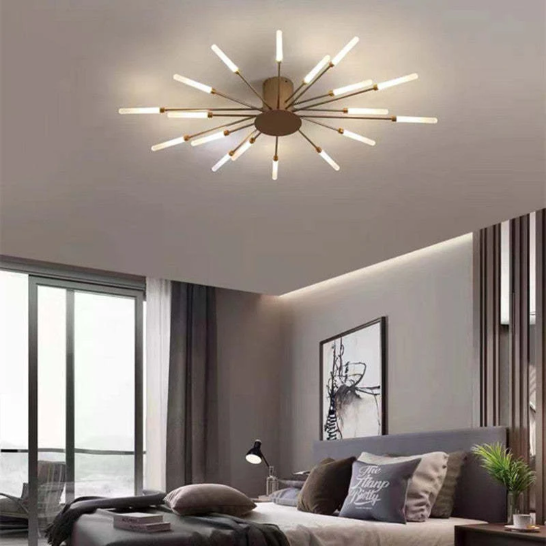 Modern Stor LED Taklampa | LumenMax | Energibesparande