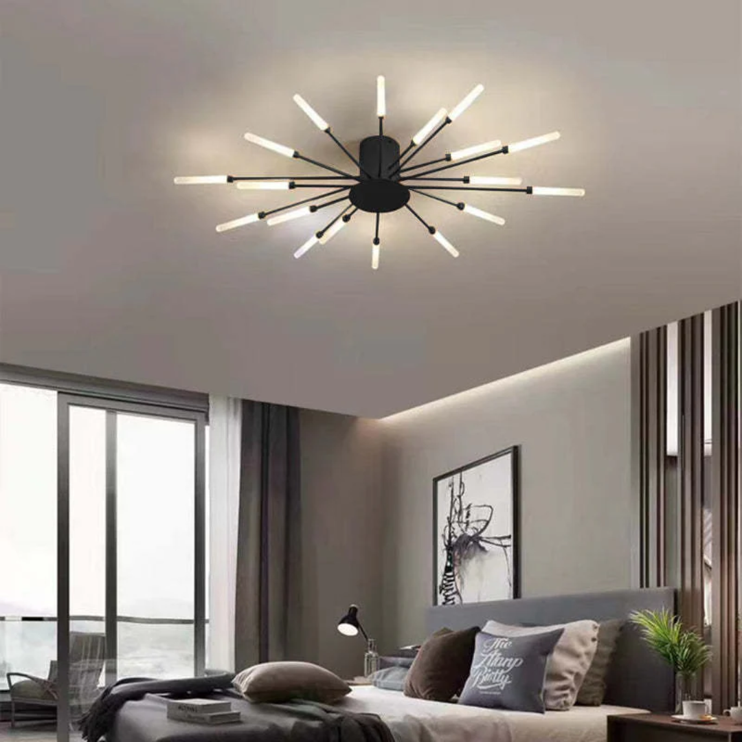 Modern Stor LED Taklampa | LumenMax | Energibesparande
