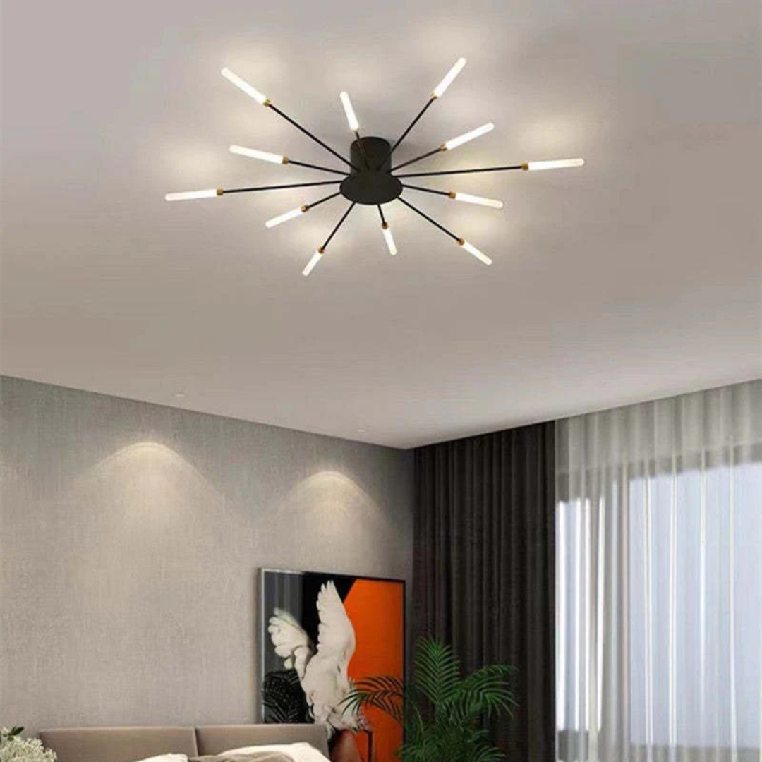 Modern Stor LED Taklampa | LumenMax | Energibesparande