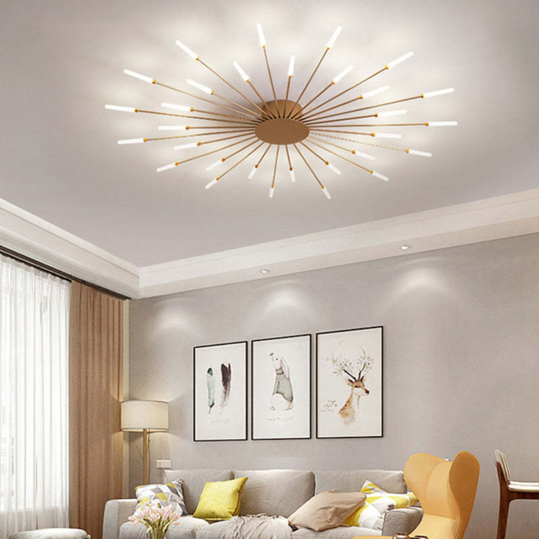 Modern Stor LED Taklampa | LumenMax | Energibesparande