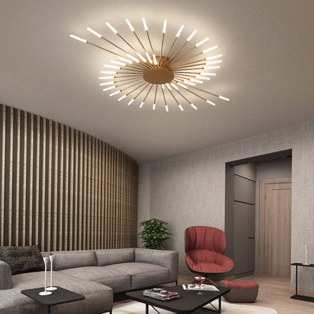 Modern Stor LED Taklampa | LumenMax | Energibesparande