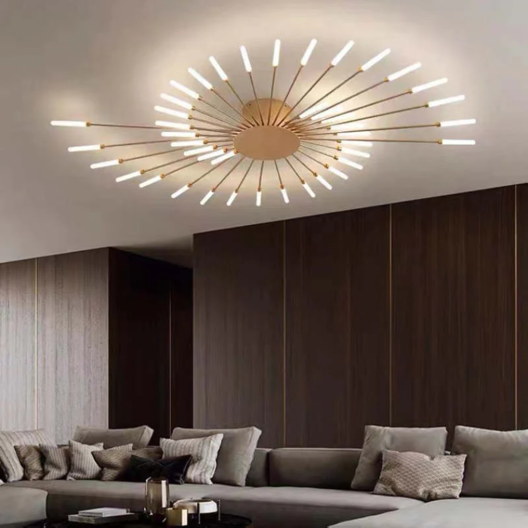 Modern Stor LED Taklampa | LumenMax | Energibesparande