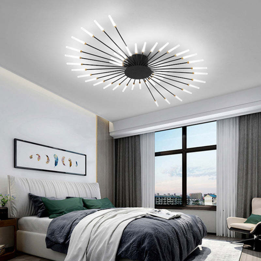 Modern Stor LED Taklampa | LumenMax | Energibesparande