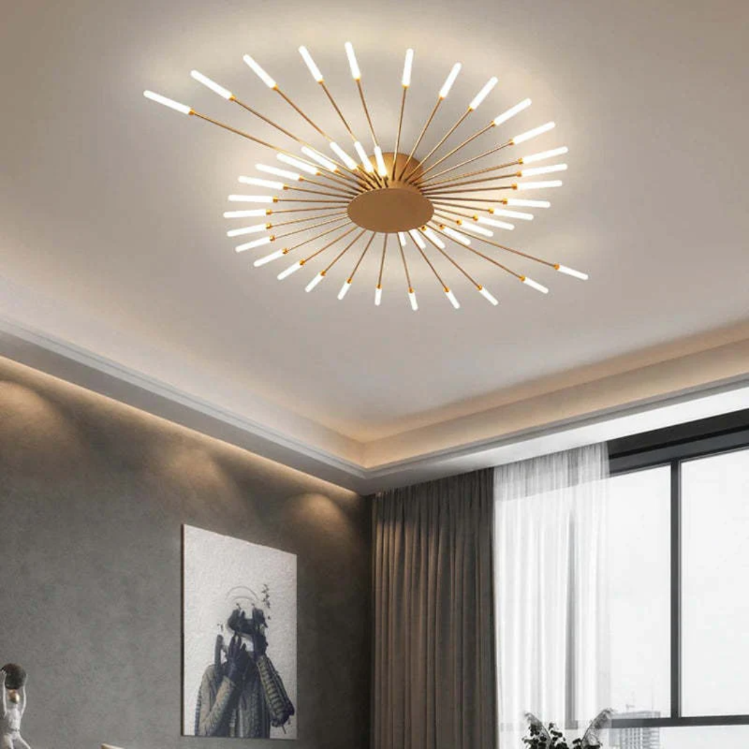 Modern Stor LED Taklampa | LumenMax | Energibesparande