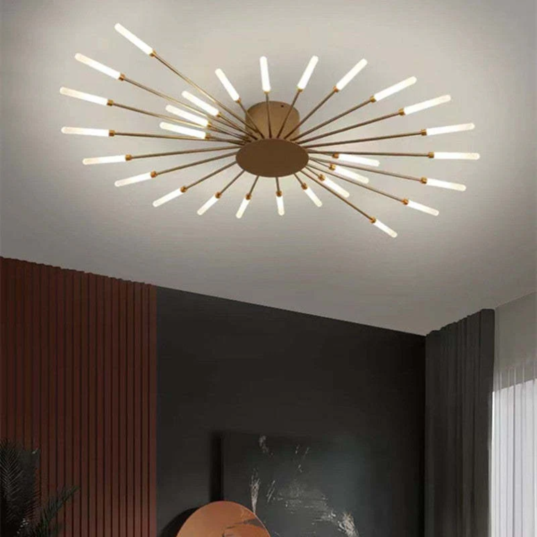 Modern Stor LED Taklampa | LumenMax | Energibesparande
