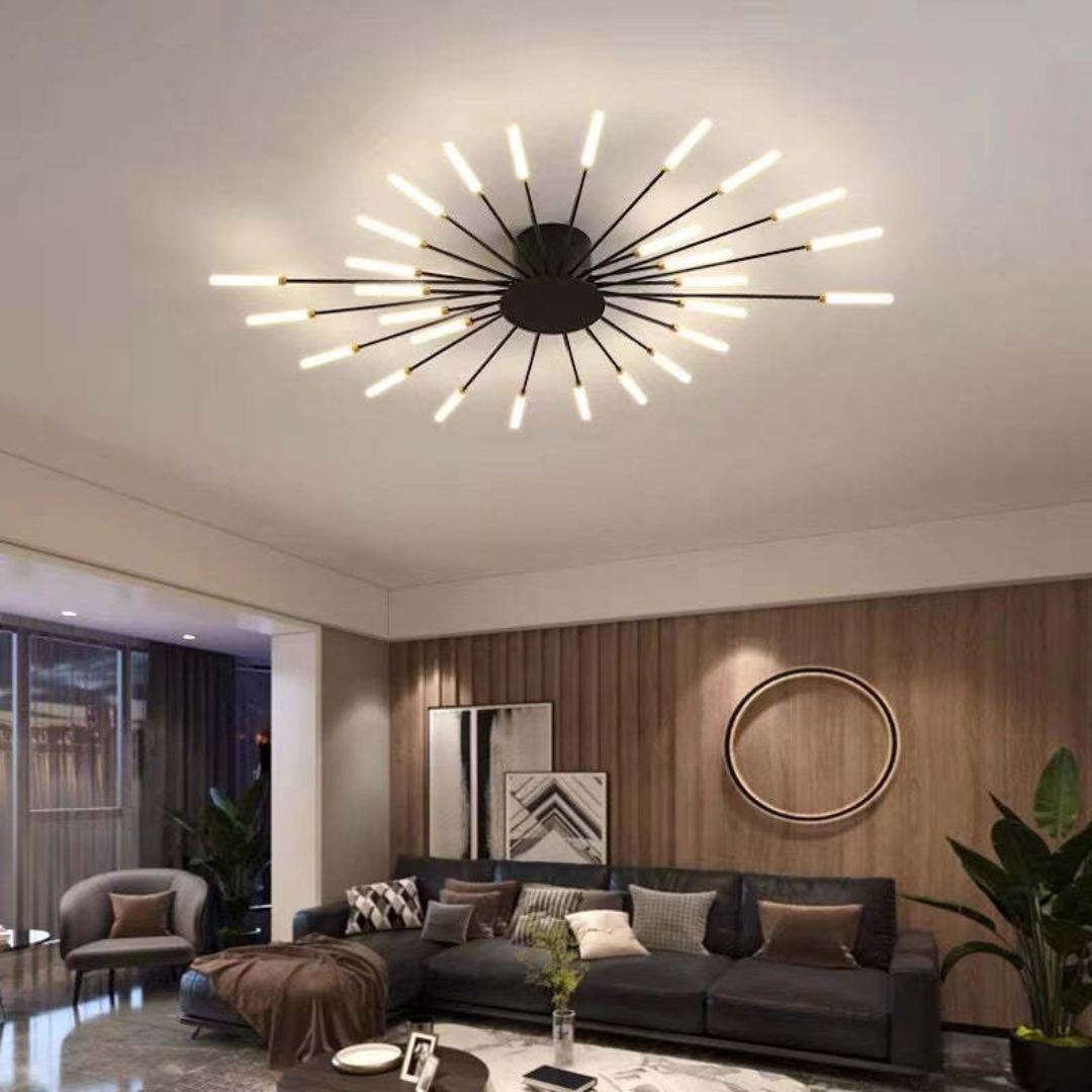 Modern Stor LED Taklampa | LumenMax | Energibesparande