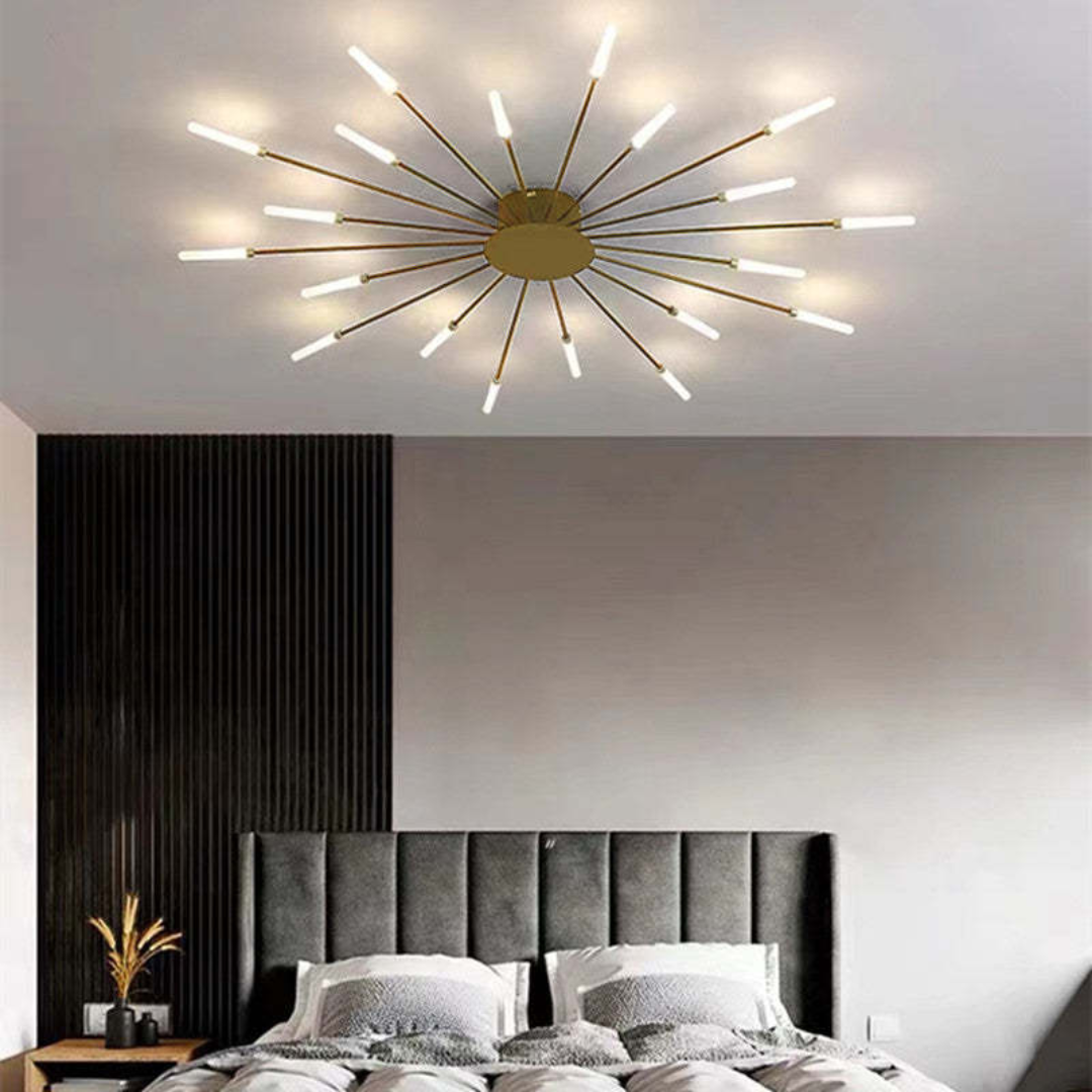 Modern Stor LED Taklampa | LumenMax | Energibesparande