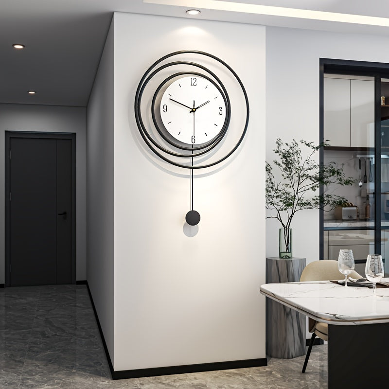 Modern Minimalistisk Metall Väckarklocka