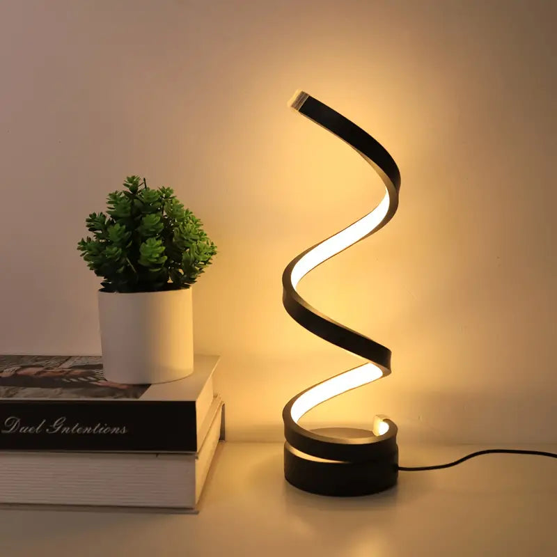 TwistLight - Modern LED Bordslampa Spiral Design