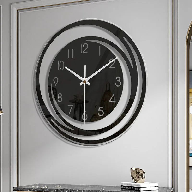 Väggklocka - Modern Elegant | Tyst Klocka