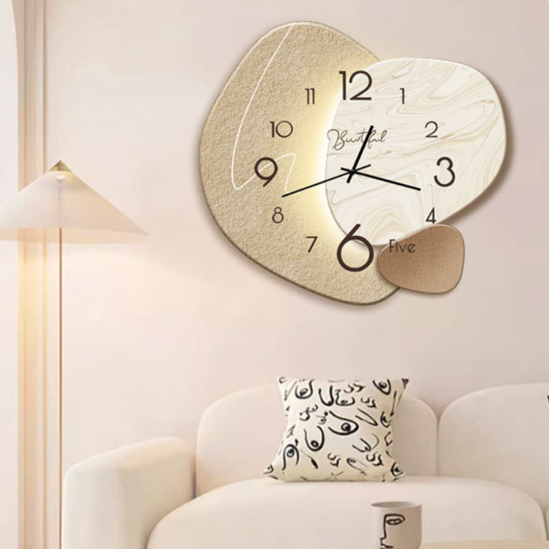 Väggklocka ElegantTime - Modern Dekorativ Klocka | Lyxig Design