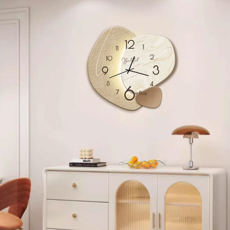 Väggklocka ElegantTime - Modern Dekorativ Klocka | Lyxig Design