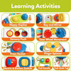 Montessori Busy Cube - Sensoriskt Aktivitetsleksak