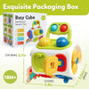 Montessori Busy Cube - Sensoriskt Aktivitetsleksak