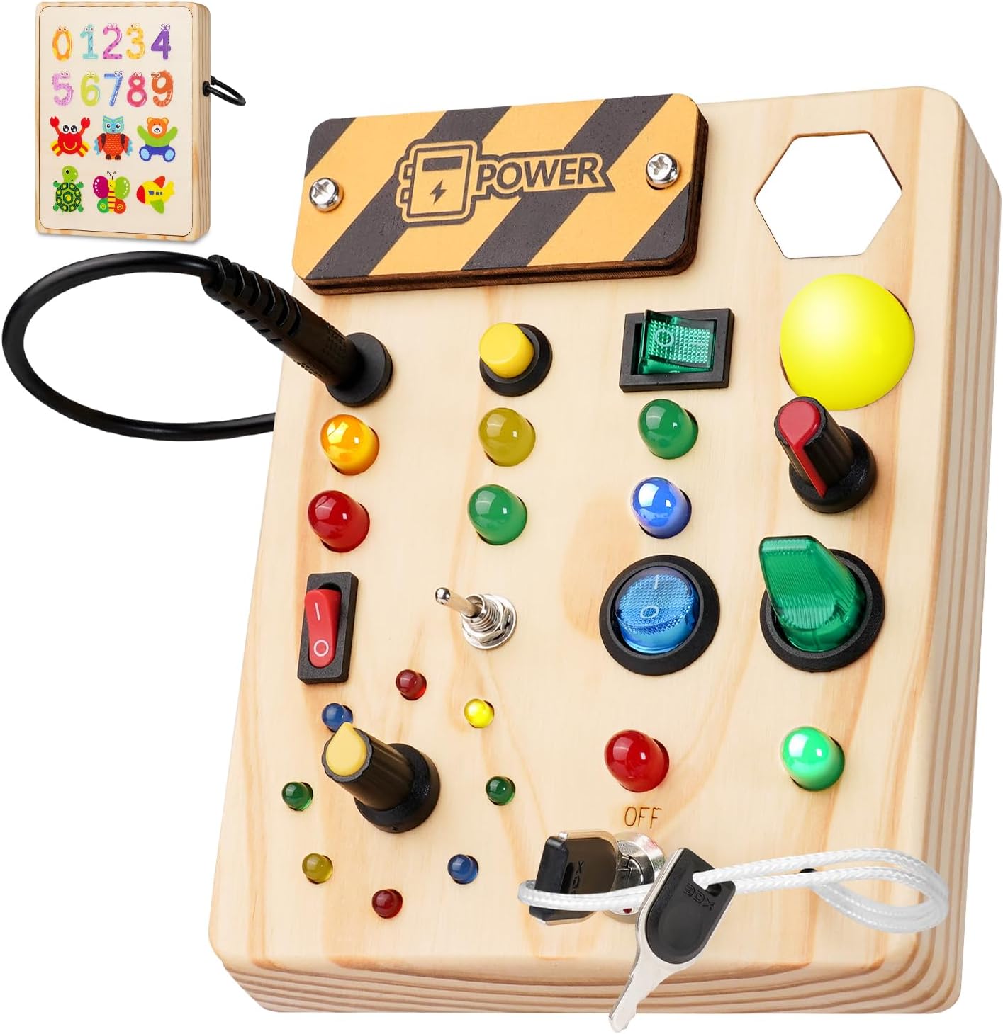 Montessori Småbarn Prickbord - Kreativa Ljus