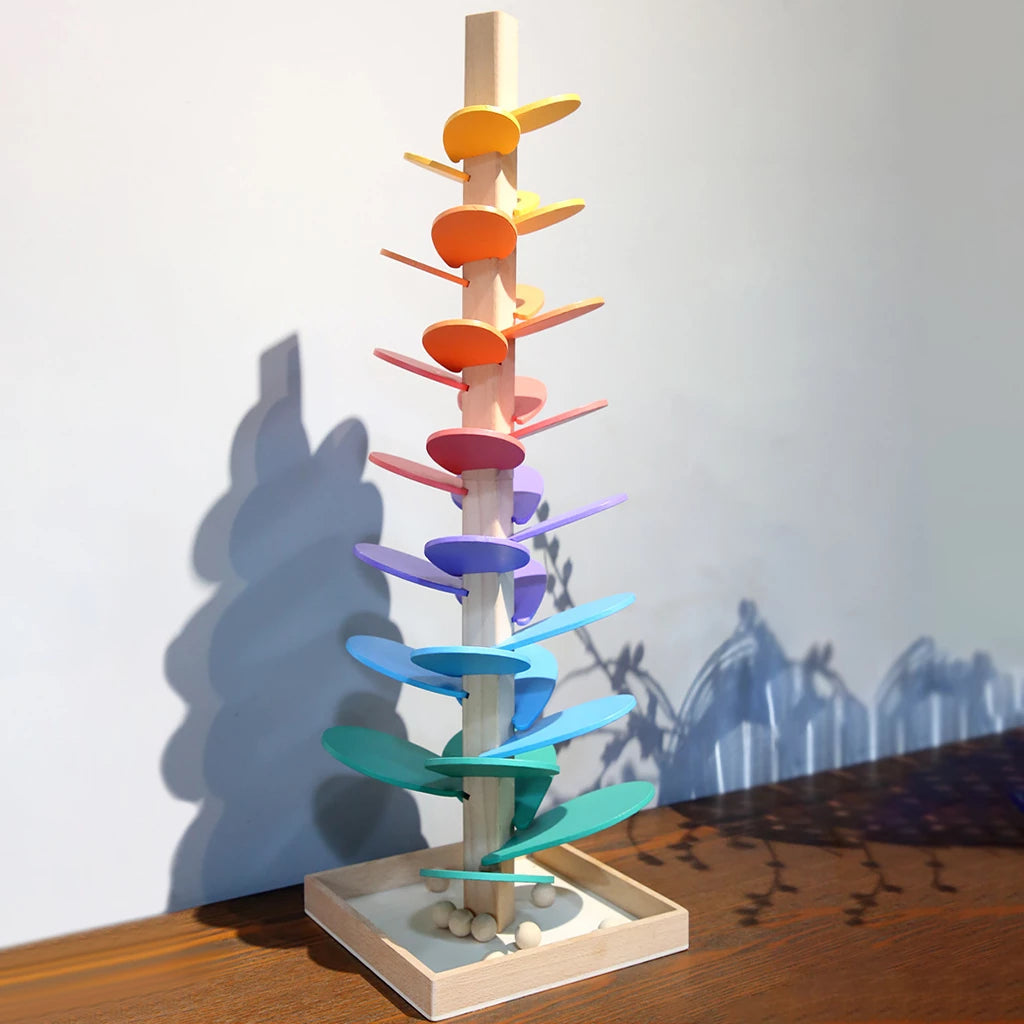 Regnbågs Marmorträd - Montessori Leket med Musik
