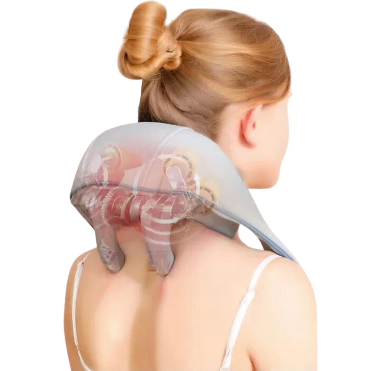 Healo Nackmassageapparat - Djup Shiatsu Lättnad