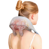 Healo Nackmassageapparat - Djup Shiatsu Lättnad
