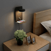 Nattlampa med USB-laddare - 330° Svängbar