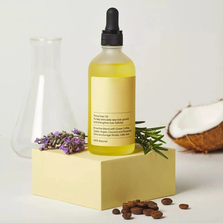 Vegansk Hårväxtolja - 100% naturligt serum