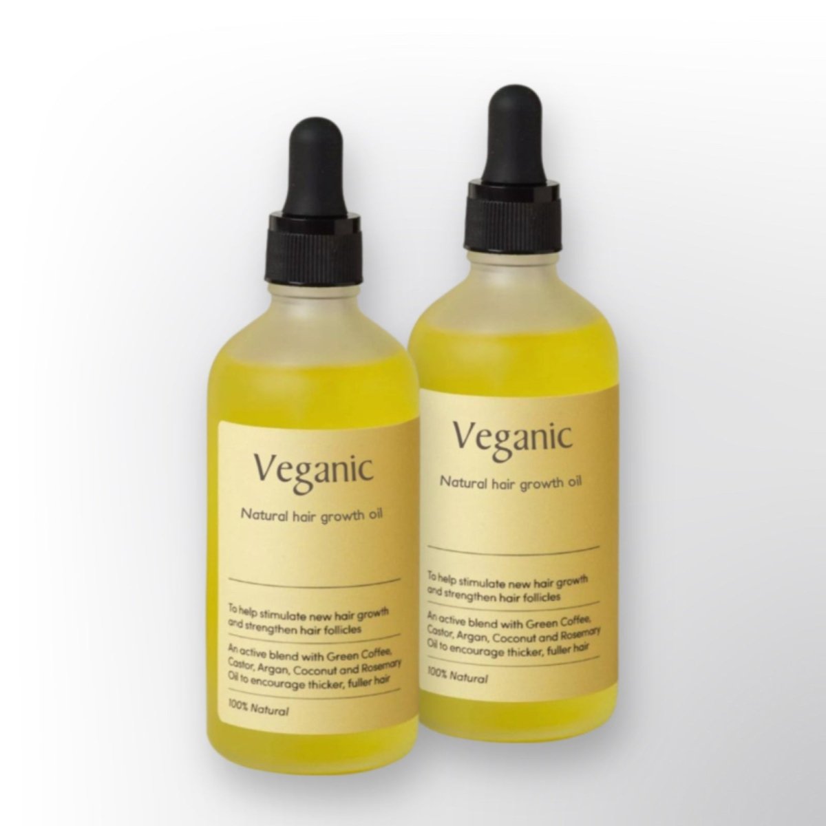 Vegansk Hårväxtolja - 100% naturligt serum