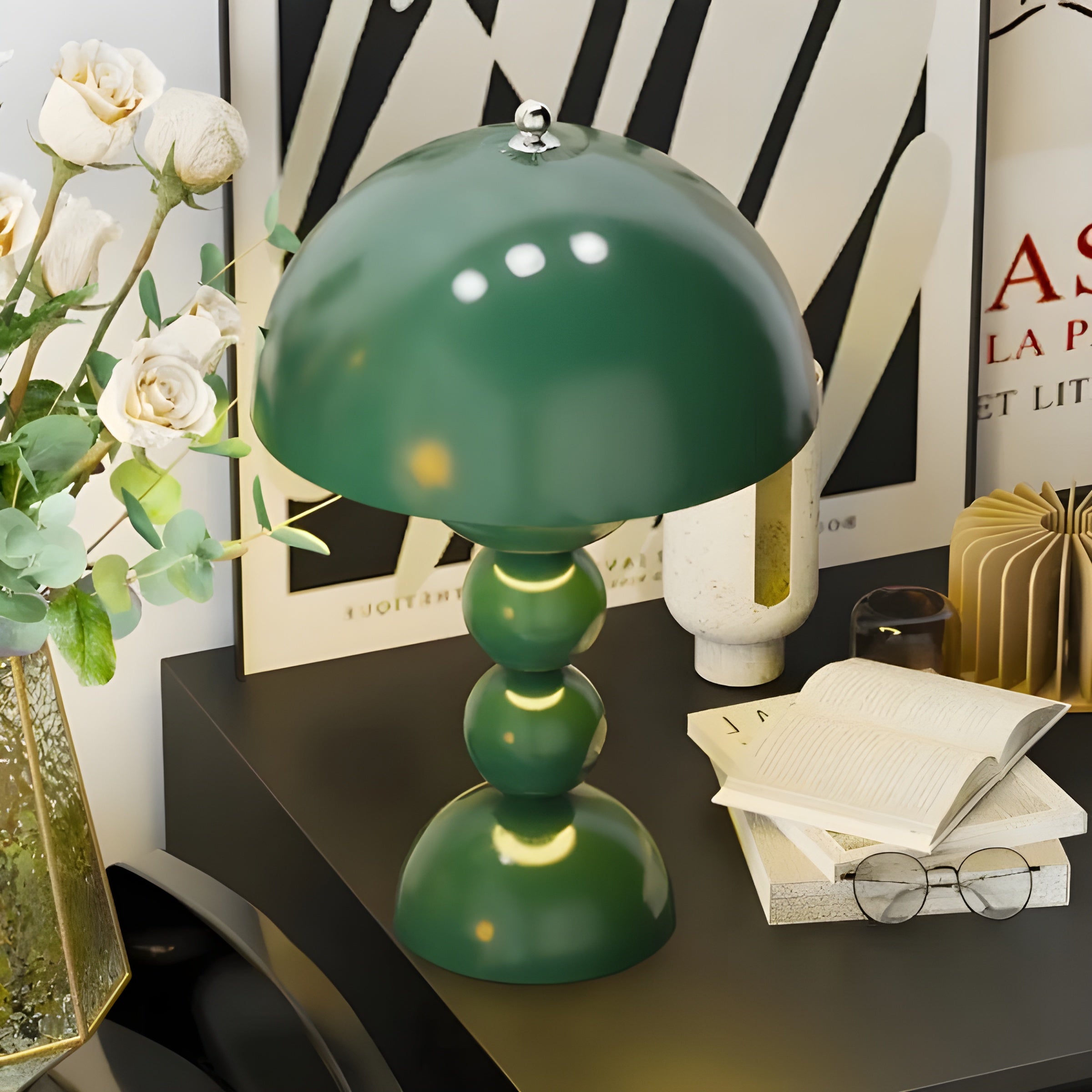 Skandinavisk Design Bordslampa – FloraGlow