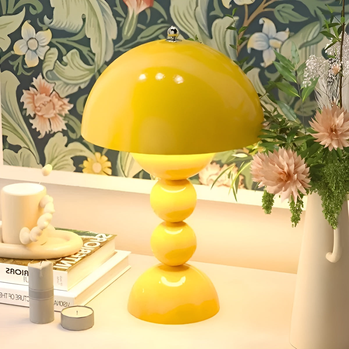Skandinavisk Design Bordslampa – FloraGlow