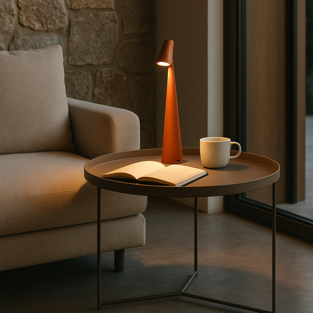 Nordisk Minimalistisk LED Bordslampa | Trådlös och Dimbar