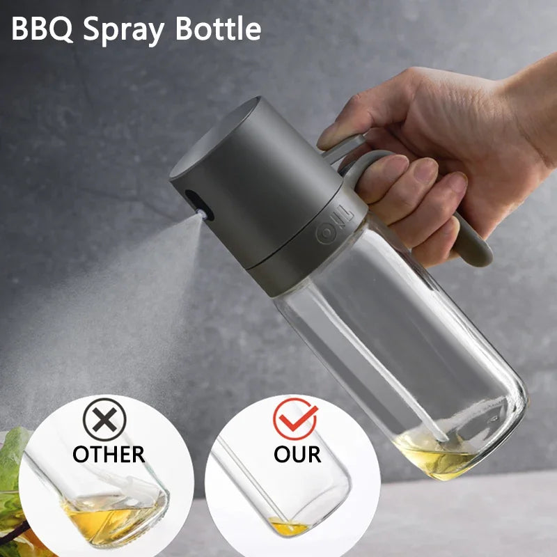 Oljesprutflaska för restaurangbruk 250 ml – Hög borosilikatglas