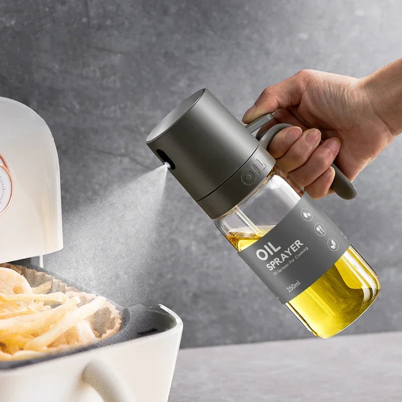 Oljesprutflaska för restaurangbruk 250 ml – Hög borosilikatglas