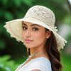 Fällbar Solhatt | Elegant Skydd - Casual Chic