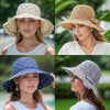 Fällbar Solhatt | Elegant Skydd - Casual Chic