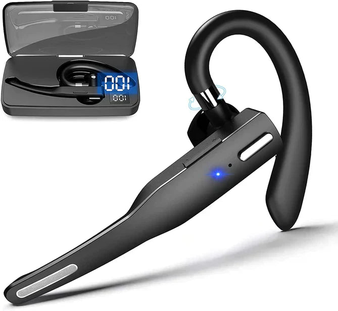 Trådlös Bluetooth 5.1 Hörlur med Dubbel Mikrofon - RoadMic Pro