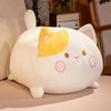 FluffMew Gigantisk Katt Plush | Söt och överdimensionerad mjukisdjur för avkoppling och dekoration