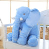 Plushique Jumbo Elefantkudde | Mjuk och kramgo elefantplush leksak för barn och spädbarn