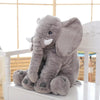 Plushique Jumbo Elefantkudde | Mjuk och kramgo elefantplush leksak för barn och spädbarn