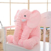 Plushique Jumbo Elefantkudde | Mjuk och kramgo elefantplush leksak för barn och spädbarn