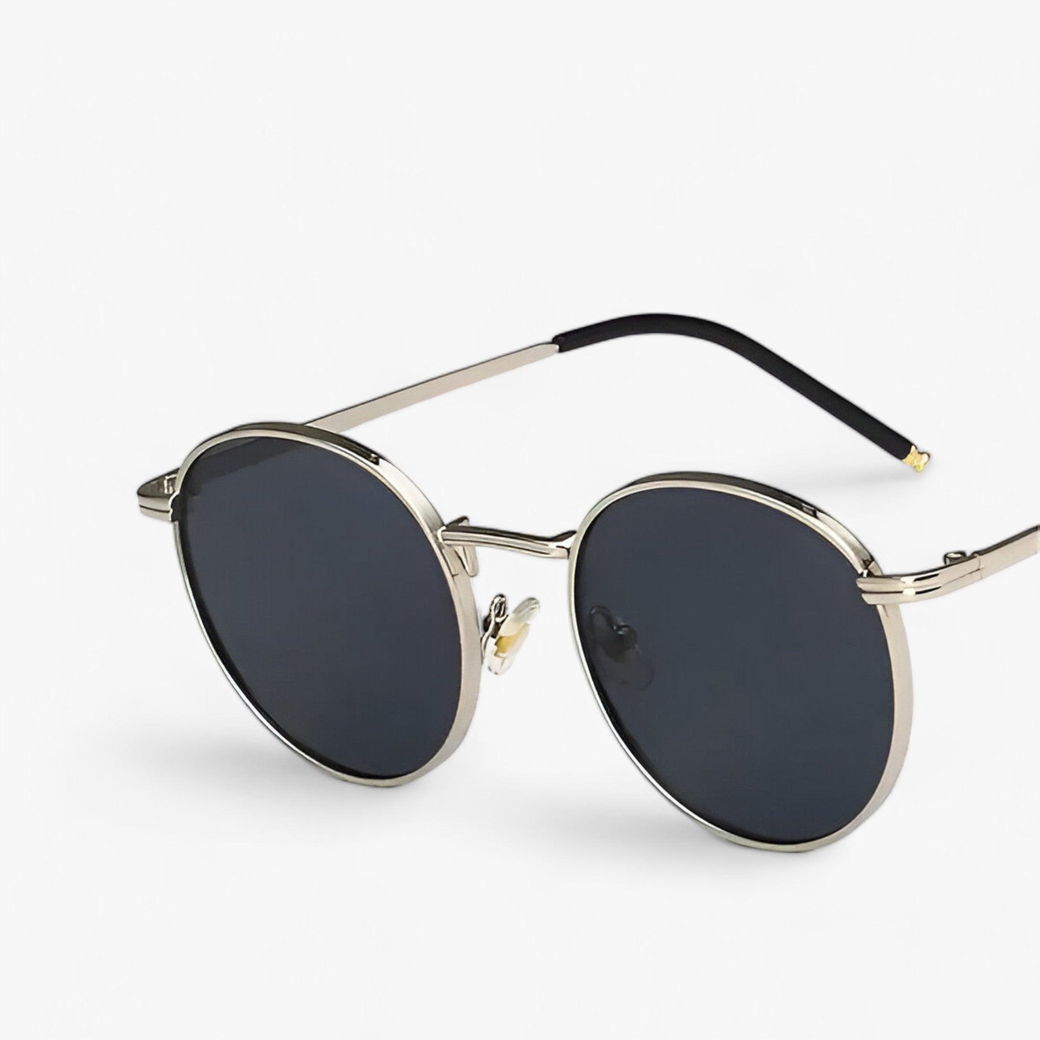 Unisex Designer Solglasögon med Runda Linser – Nova