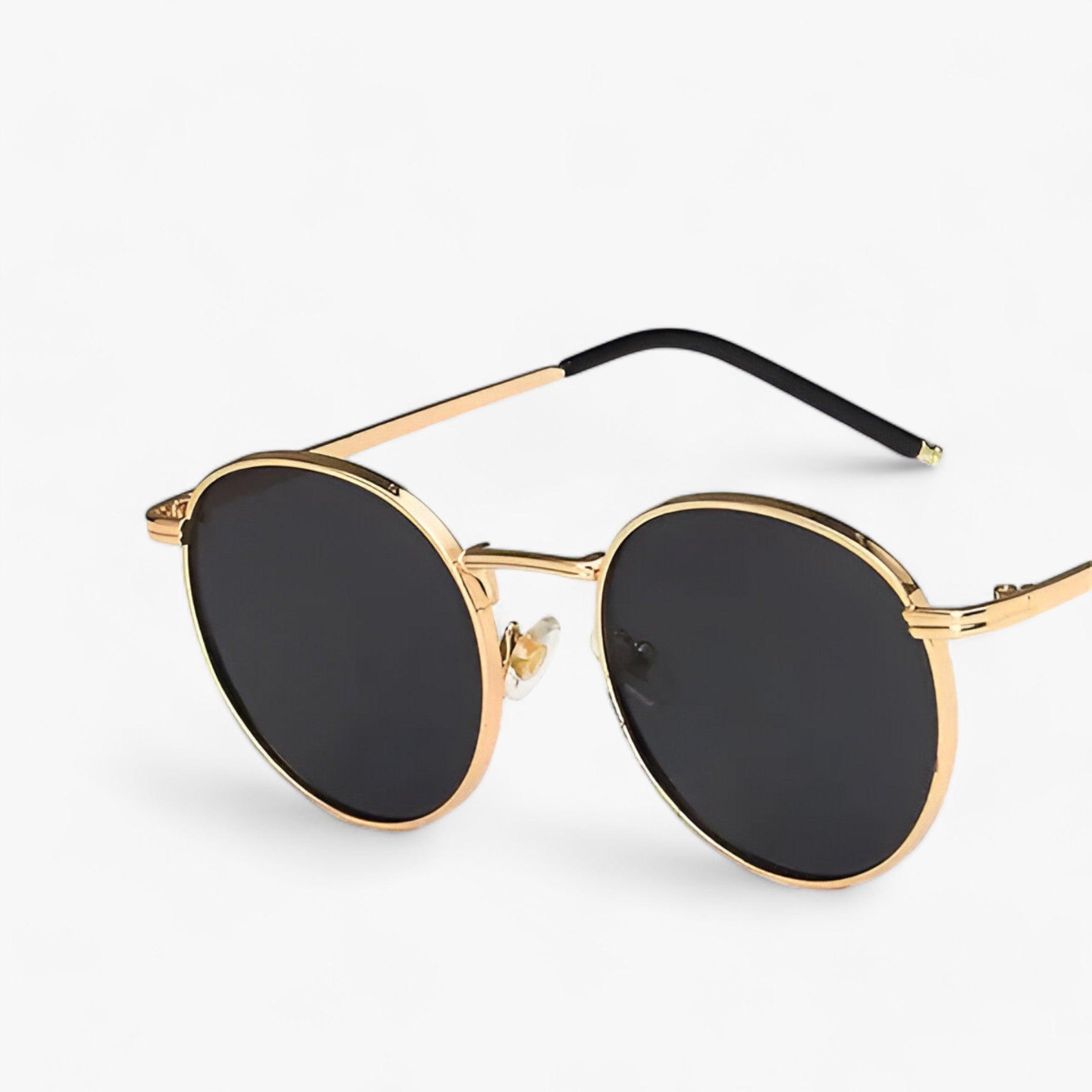 Unisex Designer Solglasögon med Runda Linser – Nova
