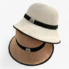 Trendy solhatt med bred skärm – Nele