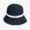 Trendy solhatt med bred skärm – Nele