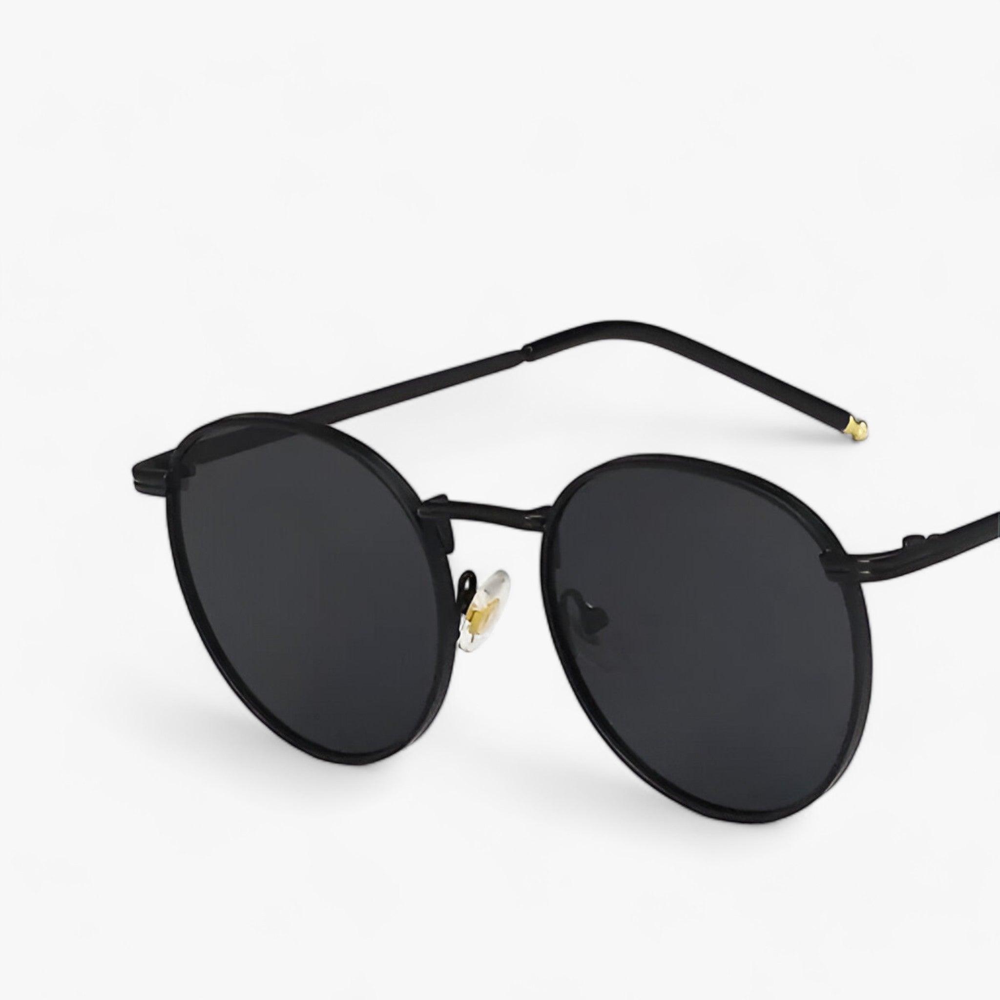 Unisex Designer Solglasögon med Runda Linser – Nova