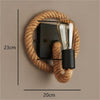 Vintage Vägglampa – RusticRope