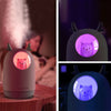 Ultraljudsfuktare med LED-nattljus för barnrum – AirBear Mini