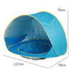 UV-skydd Strandtält med Integrerad Baby Plaskpool – Shade Splash